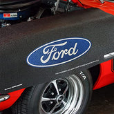 Ford Oval Style Fender Protection Mat | #FG2101 | Fender Gripper - Available from NEMESISUK.COM